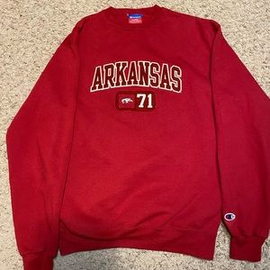 Champion University of Arkansas Crew Neck